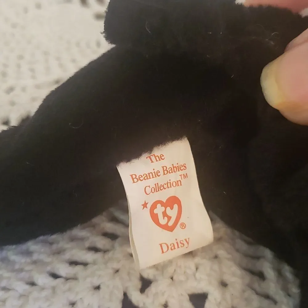 Vintage 1993 Ty Beanie Baby DAISY the Cow